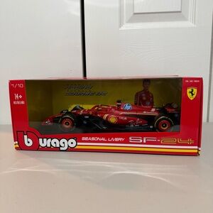 Bburago 1:18 Ferrari SF-24 2024 Charles Leclerc #16 Seasonal Livery Diecast